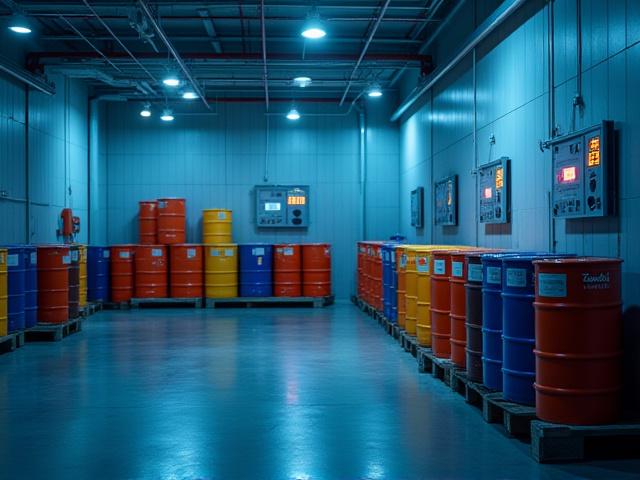 Industrial chemical storage